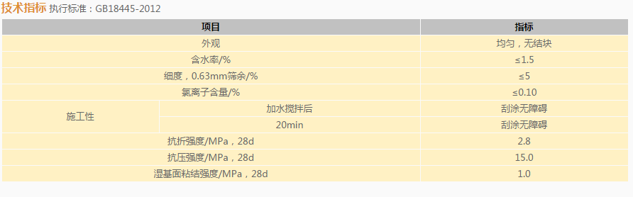 盾固“101”水泥基渗透结晶型防水材料